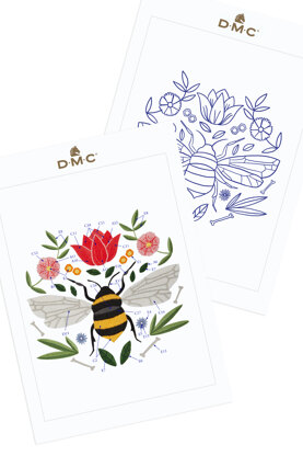 Bee in DMC - PAT0521 -  Downloadable PDF