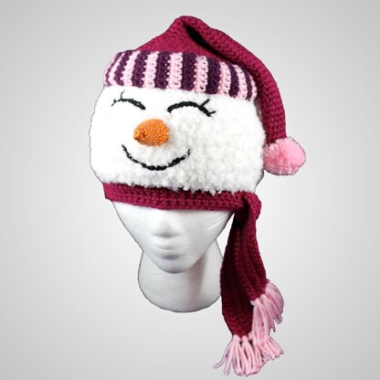 Sweet Snowman Hat Pattern