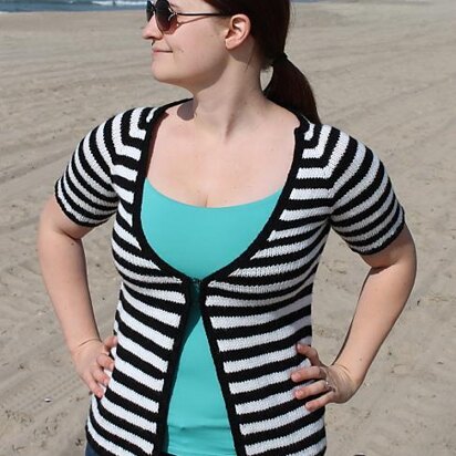 Hipster Stripe Cardigan