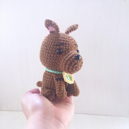 German Mastiff Dog Amigurumi Crochet Pattern