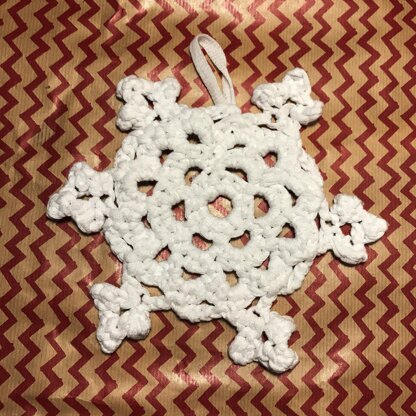 Snowflake Pot Holder