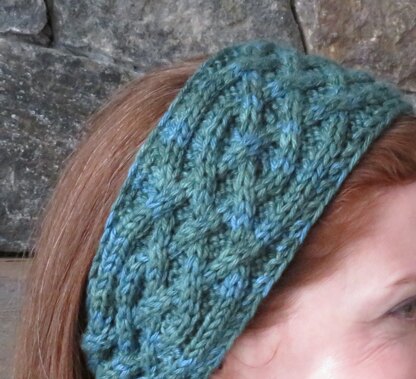 Teal Saxon Headband