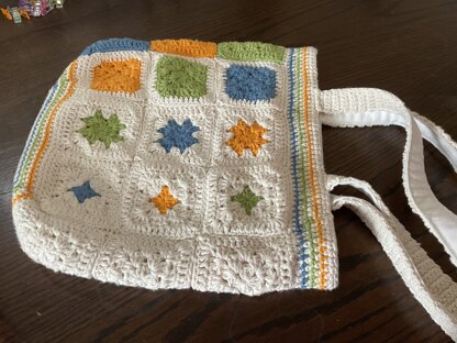 Crochet tote bag 3