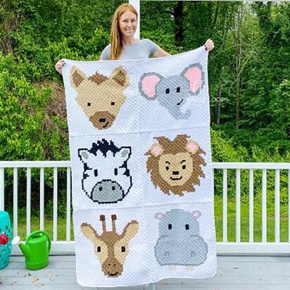 Safari Animals Blanket