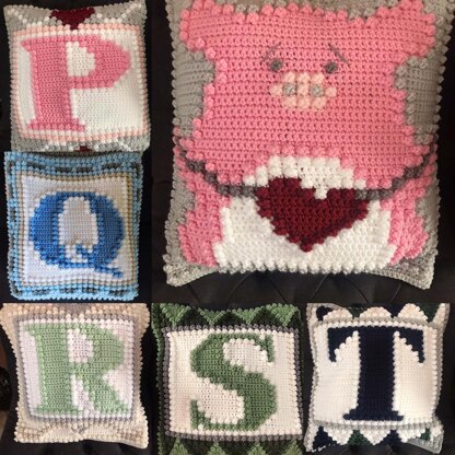 PQRST pillows