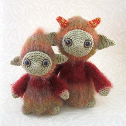 Mother and Child Spirit Amigurumis