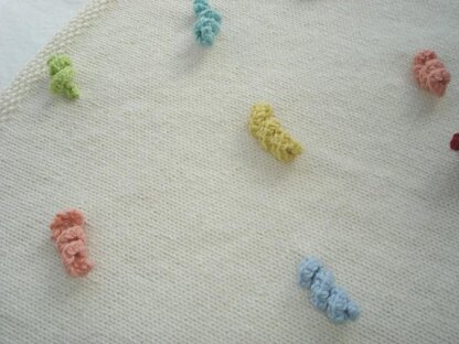 Squiggle Baby Blanket