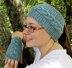 Chase the Chill Away Fingerless Mitts and Earwarmers
