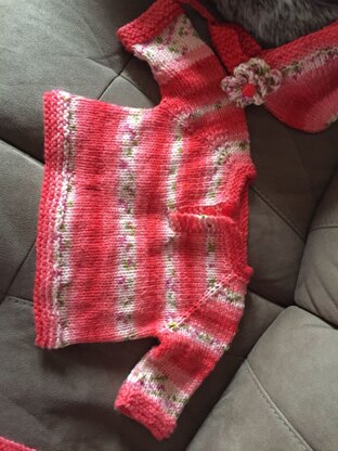 Jumper to wear with matching Freya ear-flap hat