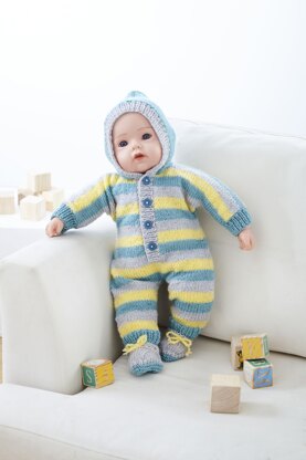 Dolls Clothes in King Cole Pricewise DK - 5923PDF - Downloadable PDF