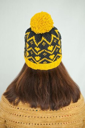 Tiddly Pom Pom Hat