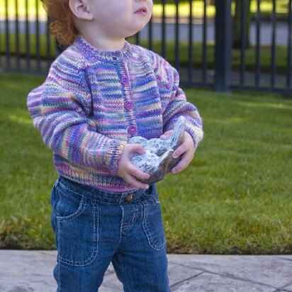 Fundamental Top-Down Baby Cardigan