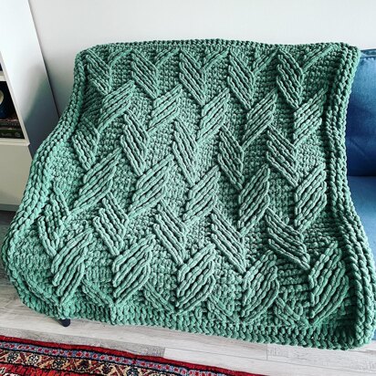 Chevron Shadow Blanket