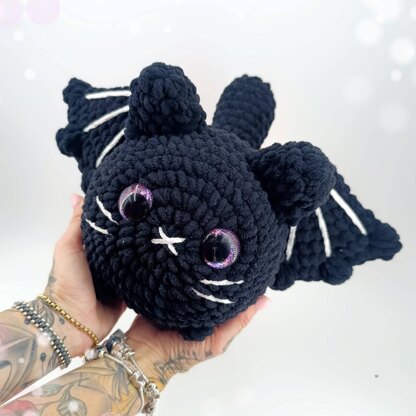 Halloween Bat-Wing Cat