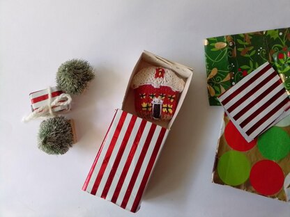 House With Snow ornament