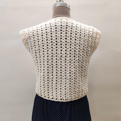 Crochet Moonflower Vest