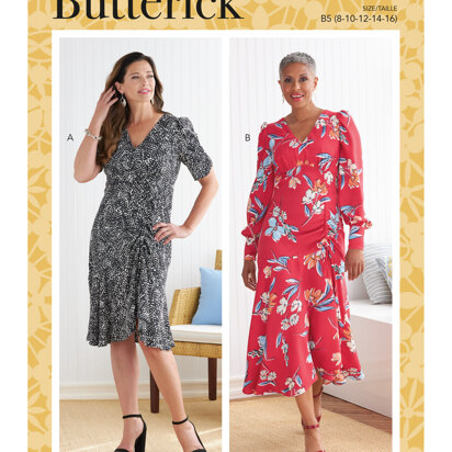 Butterick Damenkleid B6807 - Schnittmuster