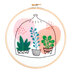 Hawthorn Handmade Vase 4 -  Succulent House * Embroidery Kit