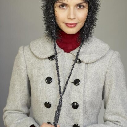 Lavish Fur Hat in Lion Brand Homespun and Fun Fur - 81036AD