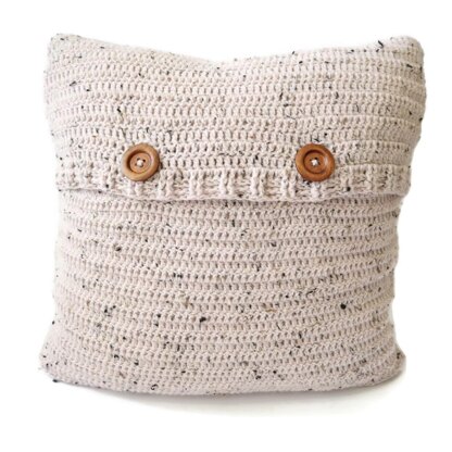 Cosy with Crochet Cables Cushion