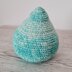 Sally the Snail Caddy - UK Terminology - Amigurumi