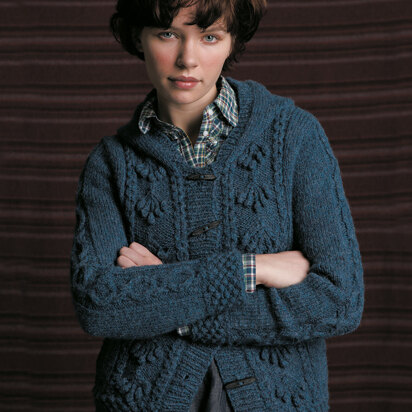 Tallulah Cardigan in Rowan Lima