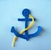 Crochet Pattern Anchor Applique