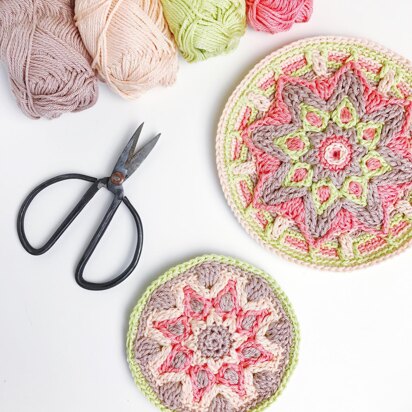 Radiant Flower Coasters