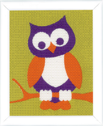 Vervaco Wise Owl Needlepoint Kit