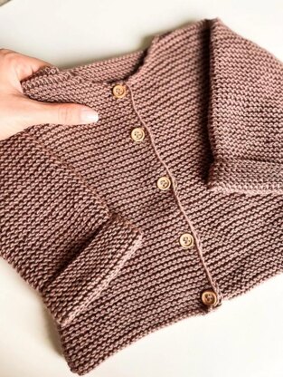 Knitting Pattern for Baby Cardigan