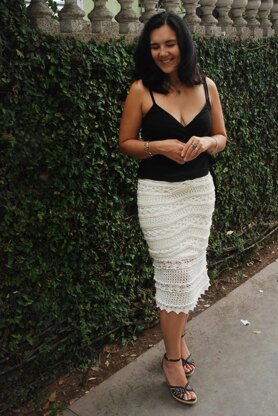 Sophia Crochet Skirt