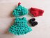 Offer! 5" Berenguer Christmas Tree Dress