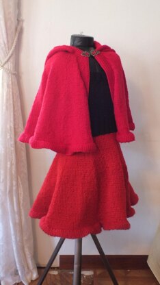 Red Riding Hood Cape X Loom