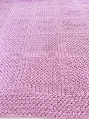 Woven Squares Baby Blanket