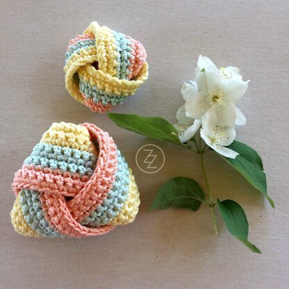 Crochet dish scrubbies