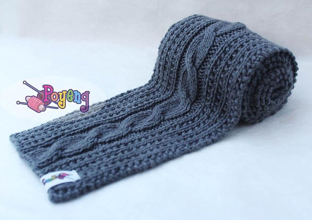 Cable stitch clearance scarf