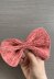 Garter Stitch Bow // Retrillesløjfe