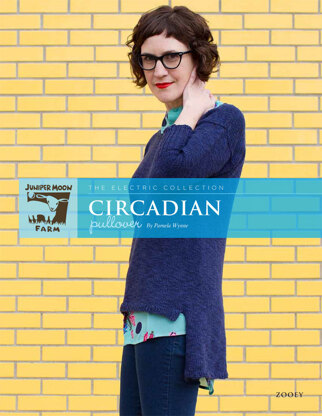 Circadian Pullover in Juniper Moon Farm Zooey - Downloadable PDF