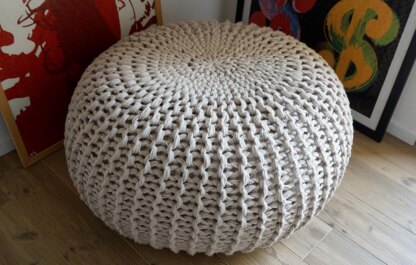 Ottoman Bean Bag Footstool Pattern