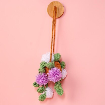 Dandelion Flower Basket Car Hanging