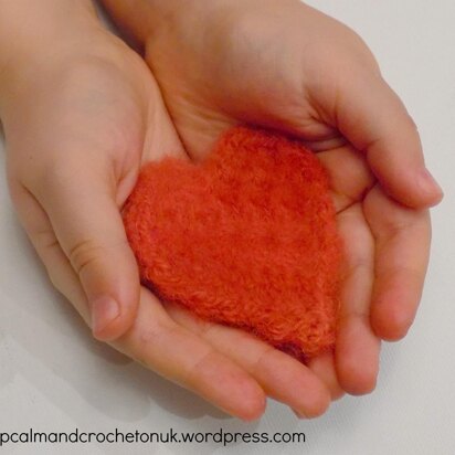 Little Felted Hearts