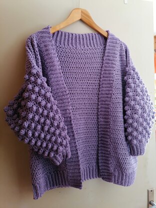 Mini poet cardigan