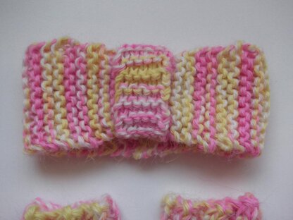 Pretty Headband, Leg Warmers and Shoes Pattern