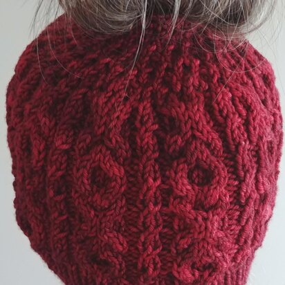 Chimenea Pony Tail/Messy Bun Hat