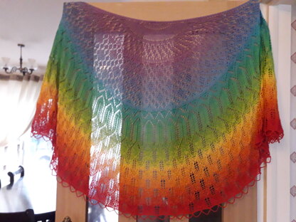 Rainbow Shawl