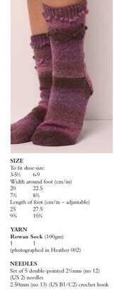 Rowan Designer Socks in Rowan - ZB343P - PDF