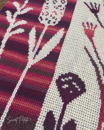 Be A Wildflower Blanket