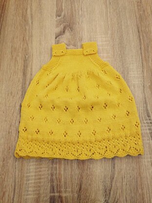 Yellow Summer Dress for baby girls