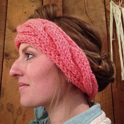 Starter Cable Headband - knitting pattern