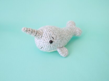 Norbert the Narwhal Amigurumi